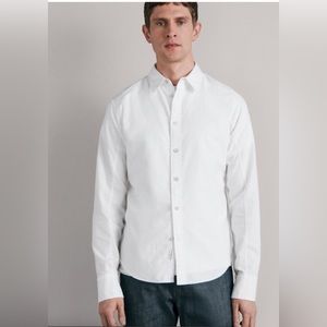 White men’s Rag & Bone button down shirt